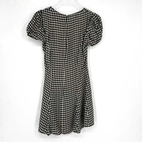 Reformation Dress Womens 4 Lucinda Milk Maid Gingham Mini Sundress‎ 90s Grunge - Picture 2 of 5